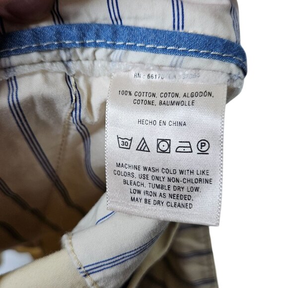 Daughters Of The Liberation Beige Shorts Bees Embroidery Beehives Womens 6 - Picture 6 of 13